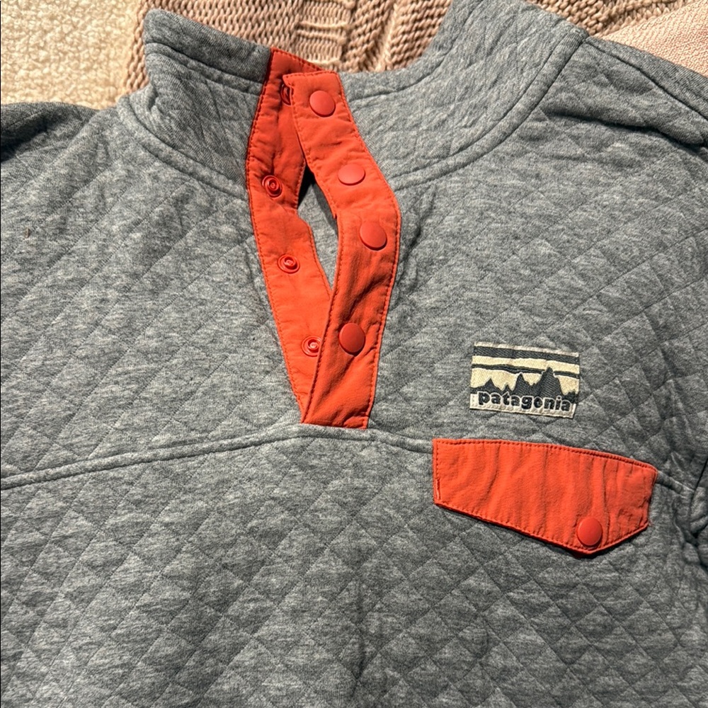 Patagonia Cotton Quilt Snap-T® Pullover- size Medium - Picture 5 of 9